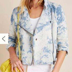 Anthropologie moto jacket